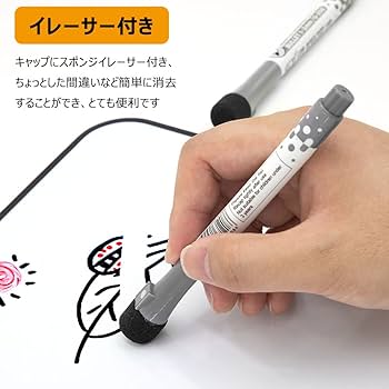 Amazon.co.jp: ホワイトボード マーカー 細字 消せるマーカー